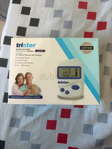Trister Blood Glucose Monitor - Glucometer - Sugar Level Accurate  Reliable