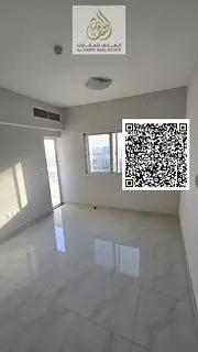 Two-bedroom apartment with a living room, separate unit in Al Jurf 3, two master bedrooms, three bat