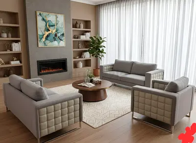 Modern Living Room Sofa Set with delivery available