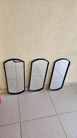 Elegant Set of Three Wall Mirrors