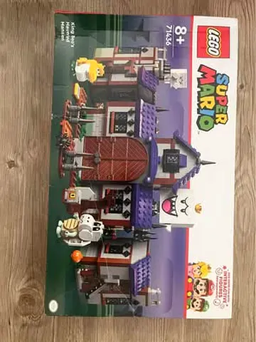 FLASH SALE BRAND NEW LEGO 71436 SUPER MARIO KING BOO HAUNTED MANSION DENTED BOX
