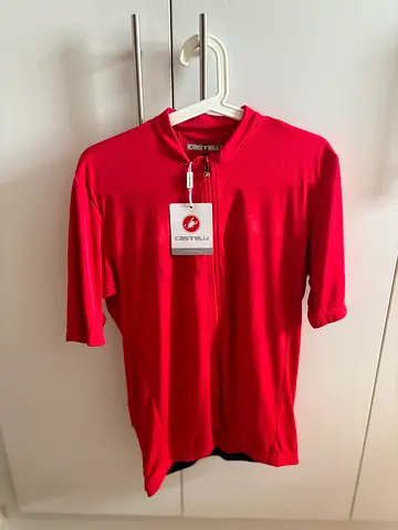 Castelli Classifica Cycling Jersey Men, Red (NEW)