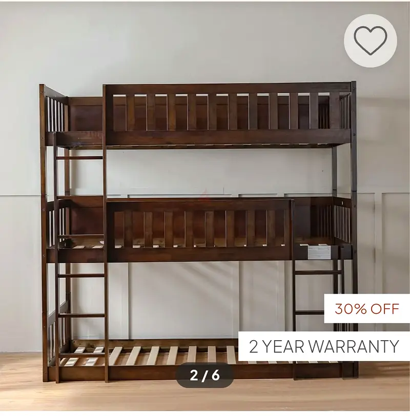 Bunk bed triple65073411039491115