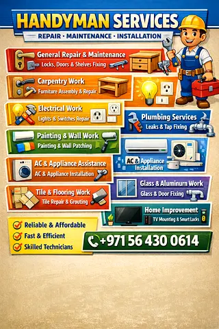 Handyman Services in UAE