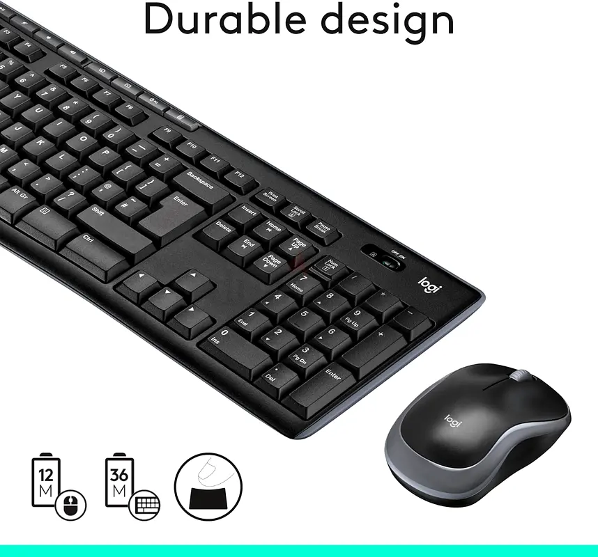 Logitech Mk270 Wireless Keyboard And Mouse Combo For Windows65073404874882115