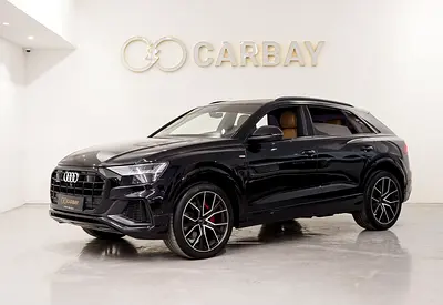 AED 2961 PM | AUDI Q8 QUATTRO 2020 S LINE | SINGLE OWNER | PRISTINE CONDITION | 1 YEAR WARRANTY| GCC