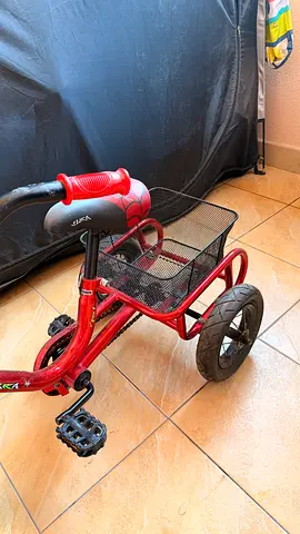 Kids Spider-Man Tricycle with Basket