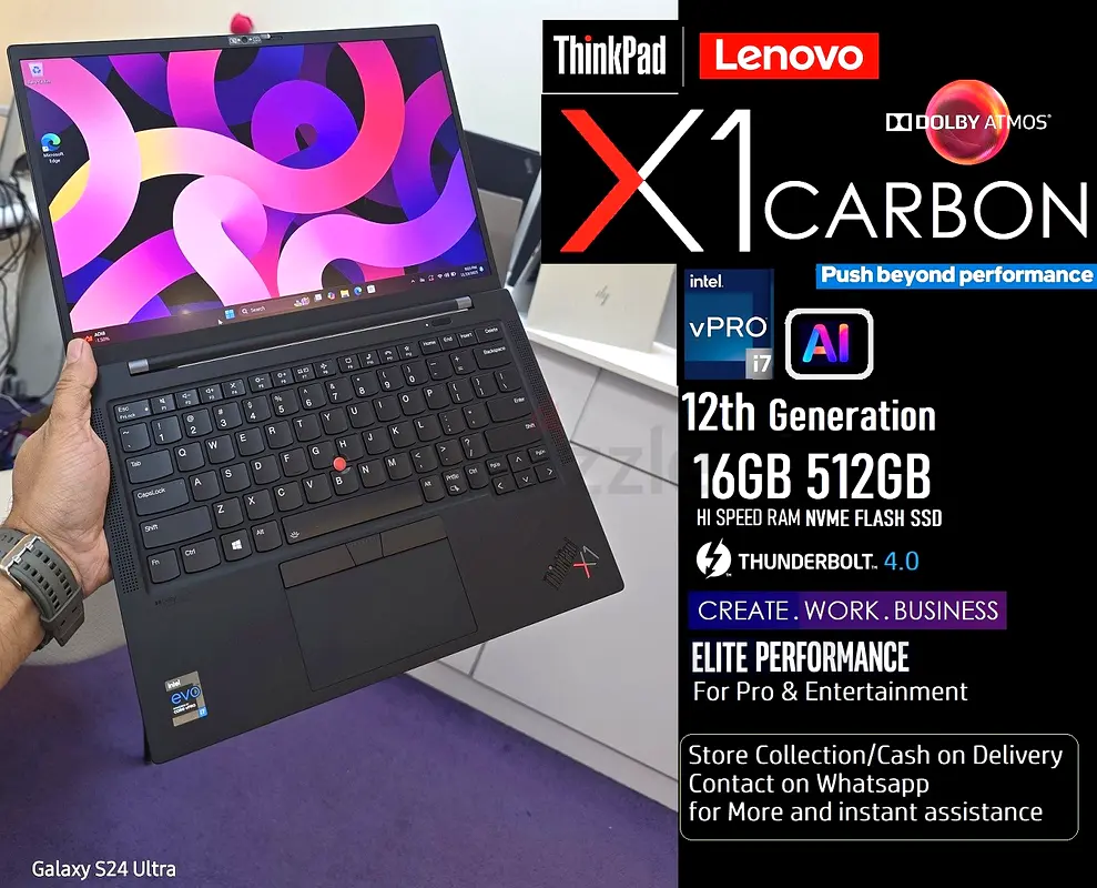 ThinkPad X1 Carbon - i7 12.ª generación Ultra 7 14.ª generación - Exclusivo de primera calidad - P1 xps yoga zbook precisio