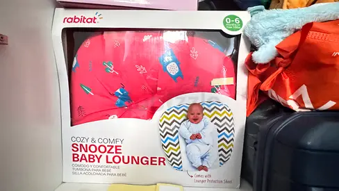 Rabitat Snooze Baby Lounger - Comfortable  Protective