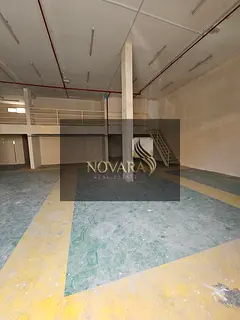Warehouse for rent, 3,000 sq.ft in Al Jurf Ind. 1 behind China Mall, 22kW power, office, 2 bathrooms