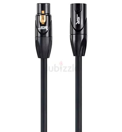 Monoprice hi-res XLR Male to XLR Female Cable - 90cm | Gold Plated, 16AWG( 1 piece )