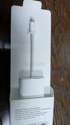 APPLE LIGHTNING TO USB 3 CAMERA ADAPTER MX5J3AM/A WHITE