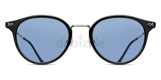 Matsuda® M3114 Palladium White/Black / Blue / 50-21-14