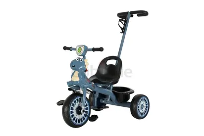 Dino Cartoon Fun and Durable Kids Tricycle with Led Light and Fun Music