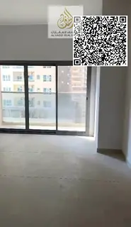 One bedroom, living room, balcony, two bathrooms, kitchen, and built-in wardrobe. For sale or annual