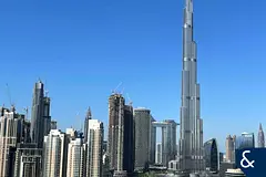 Full Burj View | Unfurnished | High Floor