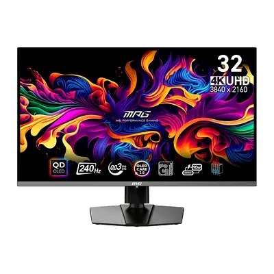 MSI 321URX QD-OLED 32-Inch Monitor – Brand New Opened | MSI Warranty