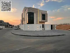 6 Bedroom Corner Indepedent Villa Available For Rent Ajman Al Zahya.