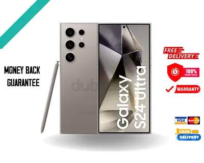 SAMSUNG Galaxy S24 Ultra, 256GB, 12GB RAM, Gray Android Smartphone International Version - warranty