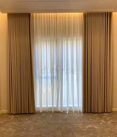 Elegant Light Beige Curtains for a Cozy Home