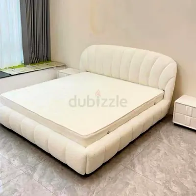 New Luxury Elegant King Bed with Stylish Headboard - Hydraulic Storage available on demand