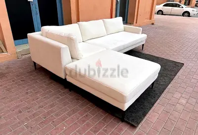 West elm Lshape sofa