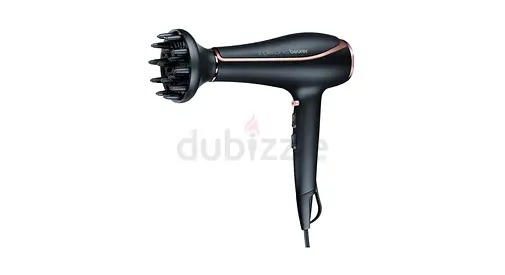 Beurer HC80 High-Quality Hair Dryer with Diffuser