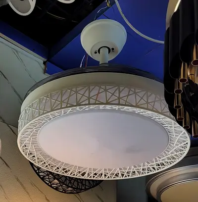 Ceiling fan with light