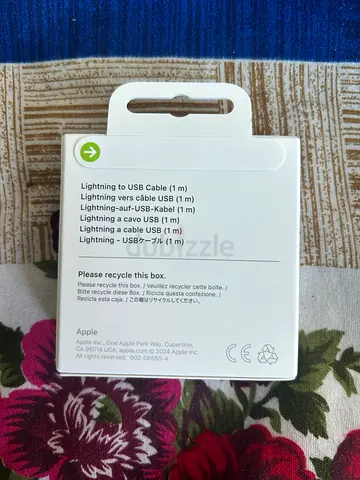 Apple Lightning to USB Cable for Fast Charging