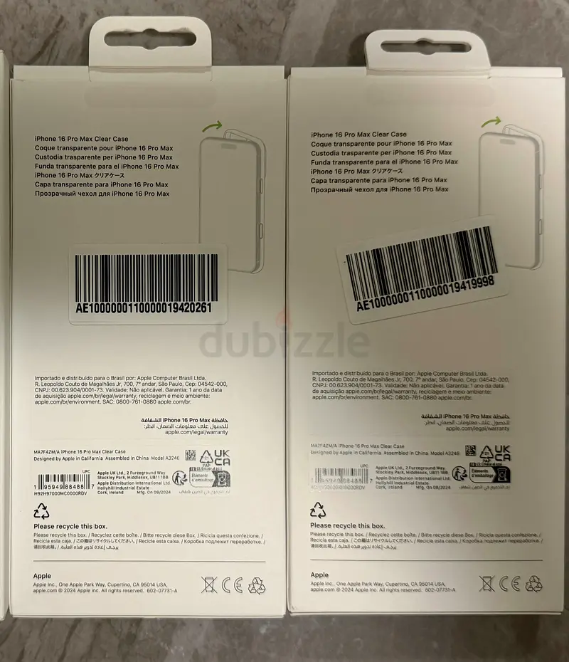 Apple iPhone 16 Pro Max Clear MagSafe Case - Original65073407327491113