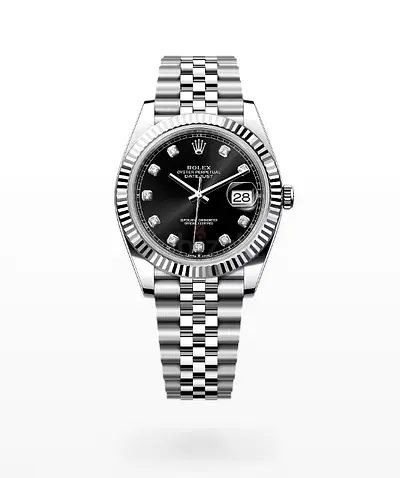 Datejust 41  Oyster, 41 mm, Oystersteel and white gold  Reference 126334