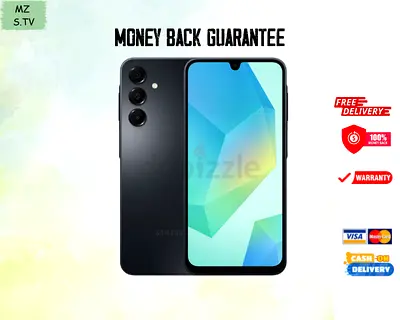 Samsung Galaxy A16 4/128 Black - Brand New Mobile - Warranty - Free Delivery All Over UAE