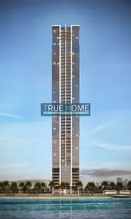 luxurious apartment with a direct panoramic sea view in Al Khan,