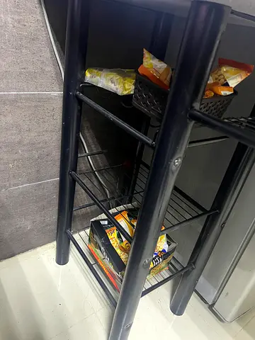 Stylish Metal Kitchen Rack for Storage