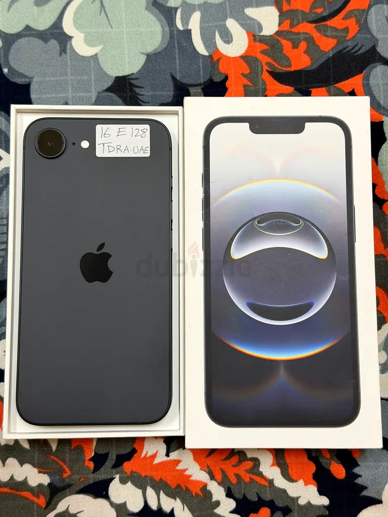 iPhone 16 E TDRA UAE 128 Gb