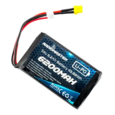 RADIOMASTER 2S 7.4V 6200mAh Lipo Battery