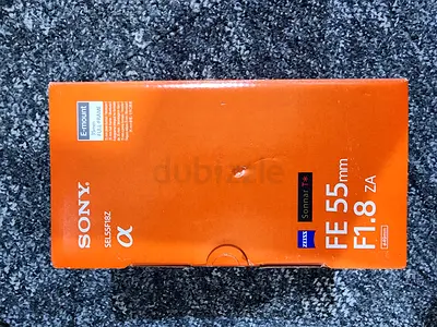 Sony FE 55mm F1.8 ZA Lens - Excellent Condition