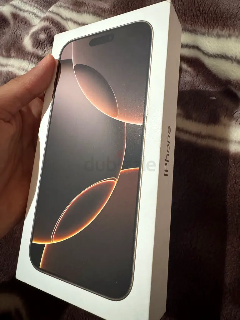 iPhone 16 Pro Max 512 GB Titanio Desértico 100 % (excelente estado)