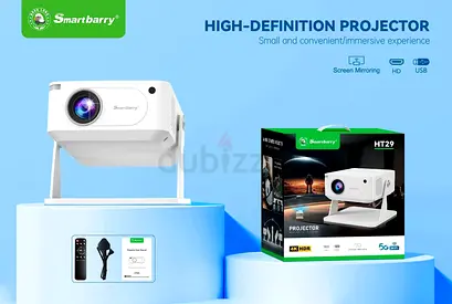 Smartbarry High-Definition Projector - Compact and Versatile