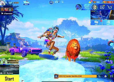 PUB G ACCOUNT 36 GUNLAB + 130 MYTHICS + 3 XSUITS + HIGH LEVEL 79 + DEMANDING ULTIMATE SUITE