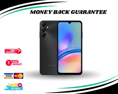 Samasung Galaxy A05s 4/64GB - Black Color Smart Phone International Version - Free Delivery