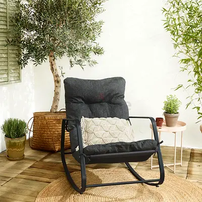 Rocking chair with cushion