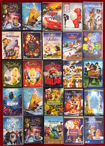 Arabic dubbed kids DVDs