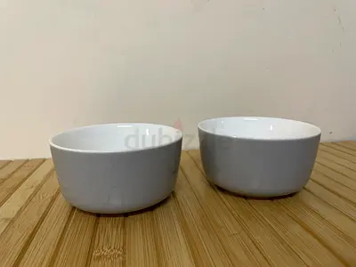 Set of Two Stylish Ceramic Bowls