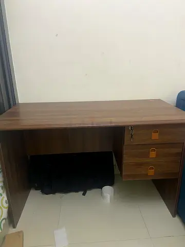 Functional Study Desk with Storage