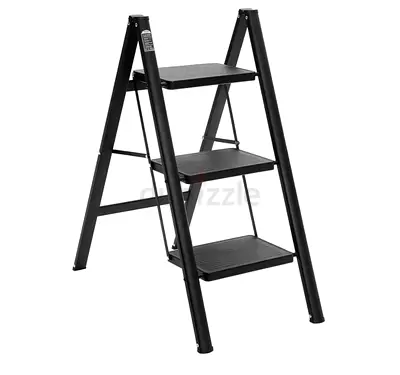 Sturdy 3-Step Folding Ladder for Home Use