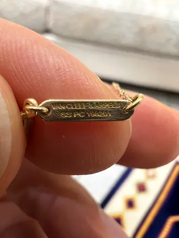 Authentic Van Cleef  Arpels Bracelet – Vintage Alhambra Guilloché – 18K Gold ​ Lets Go dubizzle.c