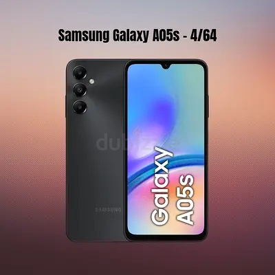 Samsung Galaxy A05s - 4GB RAM, 64GB Storage- Black