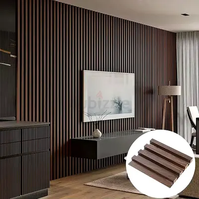 Modern Entertainment Center with Elegant Wall Design