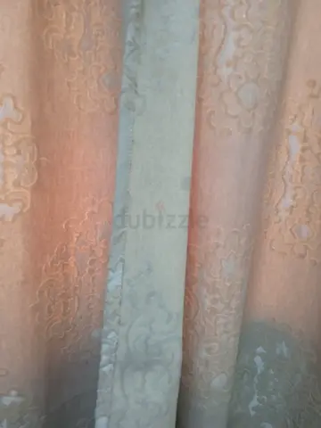 Elegant Sheer Curtains with Textured Design